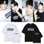 Kpop-Boys-T-Shirt-Men-Women-Concert-Letters-Tee-Casual