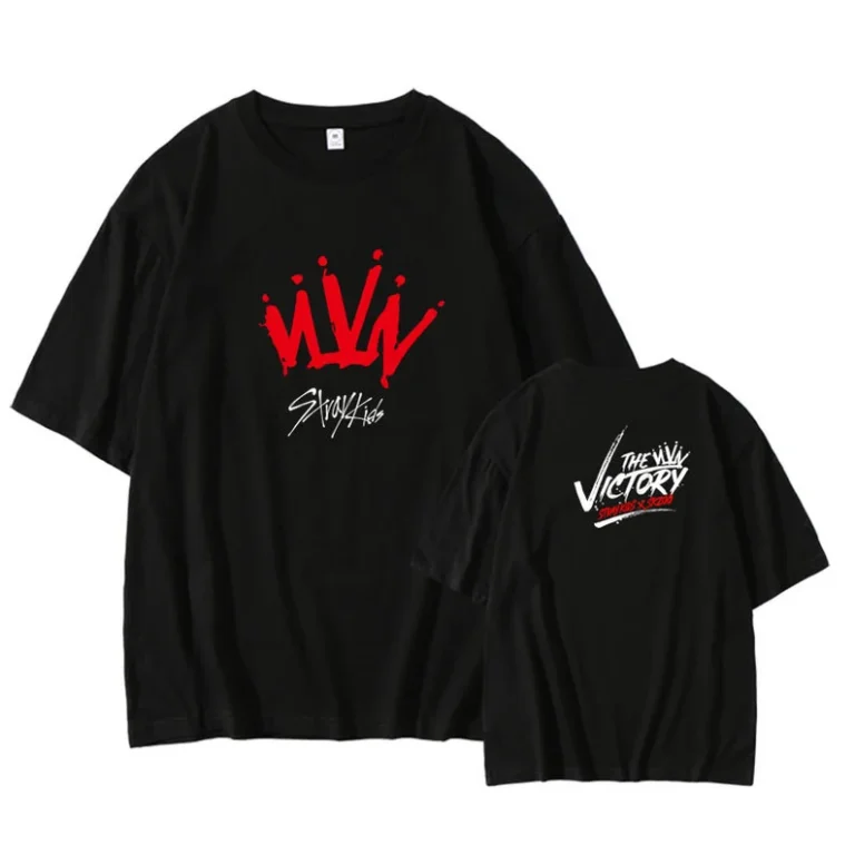 Kpop-Boys-T-Shirt-Men-Women-Concert-Letters-Tee-Casual