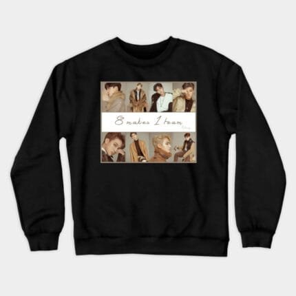 KPOP Boys Sweatshirt – Unisex Casual Concert Pullover for Men & Women with Letter Print