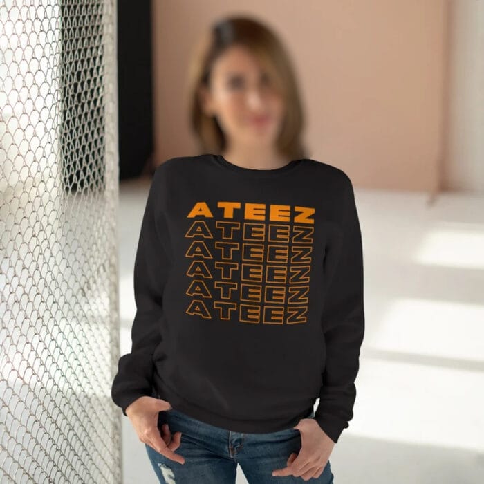 KPOP Boys Sweatshirt – Unisex Casual Concert Pullover for Men & Women with Letter Print