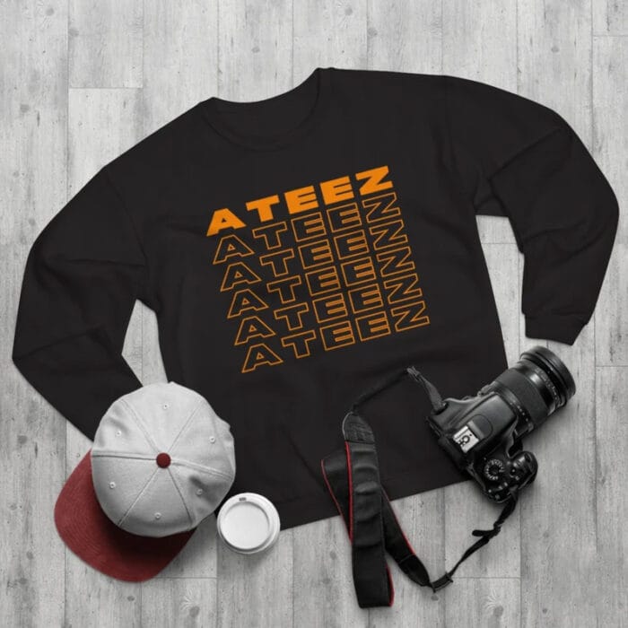 KPOP Boys Sweatshirt – Unisex Casual Concert Pullover for Men & Women with Letter Print