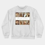 KPOP Boys Sweatshirt – Unisex Casual Concert Pullover for Men & Women with Letter Print