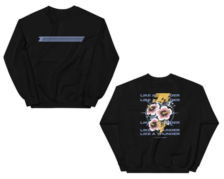 KPOP Boys Sweatshirt – Unisex Casual Concert Pullover for Men & Women with Letter Print