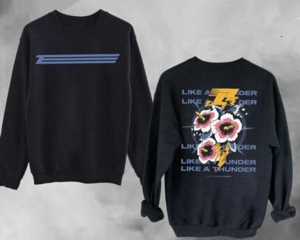 KPOP Boys Sweatshirt – Unisex Casual Concert Pullover for Men & Women with Letter Print