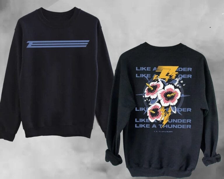 KPOP Boys Sweatshirt – Unisex Casual Concert Pullover for Men & Women with Letter Print