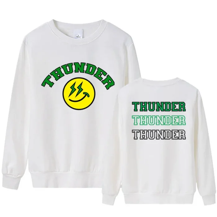 KPOP Boys Sweatshirt – Unisex Casual Concert Pullover for Men & Women with Letter Print