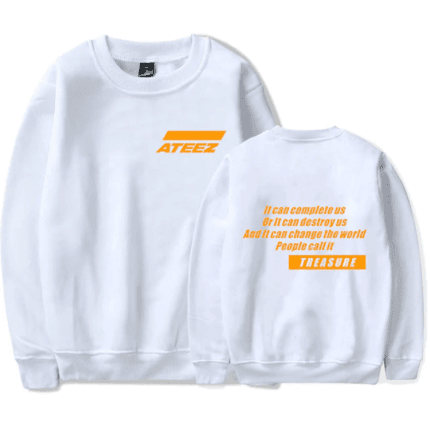 KPOP Boys Sweatshirt – Unisex Casual Concert Pullover for Men & Women with Letter Print