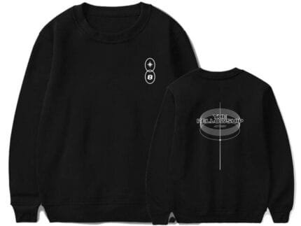 KPOP Boys Sweatshirt – Unisex Casual Concert Pullover for Men & Women with Letter Print