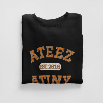 KPOP Boys Sweatshirt – Unisex Casual Concert Pullover for Men & Women with Letter Print