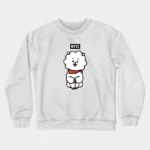KPOP Boys Sweatshirt – Unisex Casual Concert Pullover for Men & Women with Letter Print