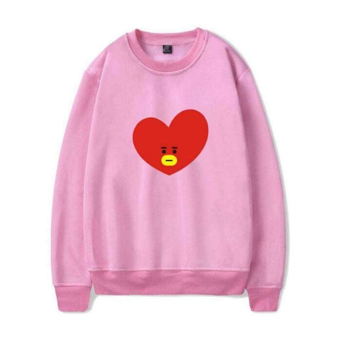 KPOP Boys Sweatshirt – Unisex Casual Concert Pullover for Men & Women with Letter Print