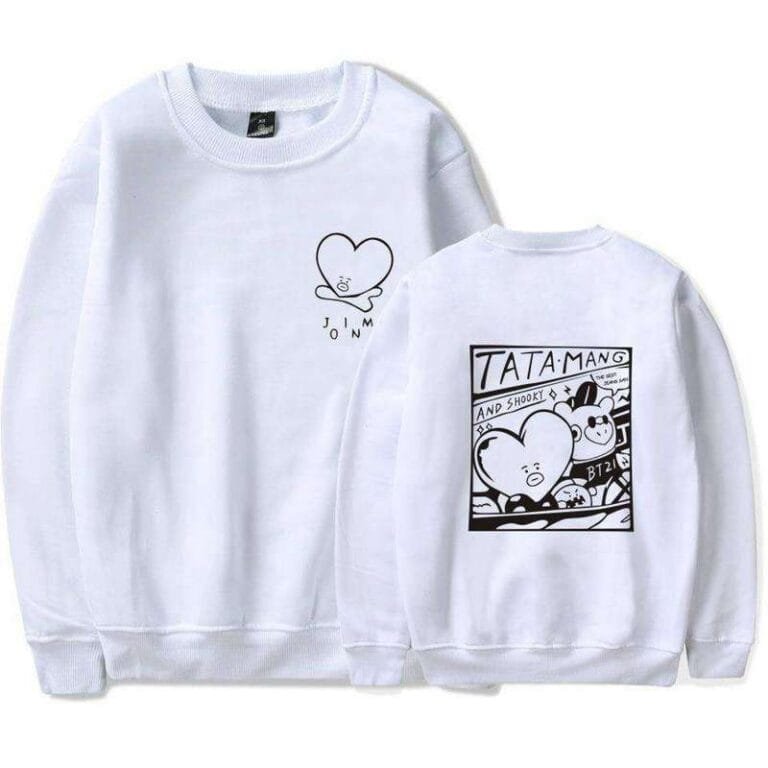 KPOP Boys Sweatshirt – Unisex Casual Concert Pullover for Men & Women with Letter Print