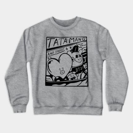 KPOP Boys Sweatshirt – Unisex Casual Concert Pullover for Men & Women with Letter Print