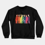 KPOP Boys Sweatshirt – Unisex Casual Concert Pullover for Men & Women with Letter Print