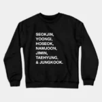 KPOP Boys Sweatshirt – Unisex Casual Concert Pullover for Men & Women with Letter Print