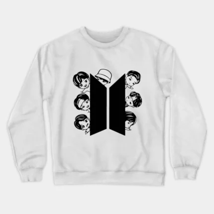 KPOP Boys Sweatshirt – Unisex Casual Concert Pullover for Men & Women with Letter Print