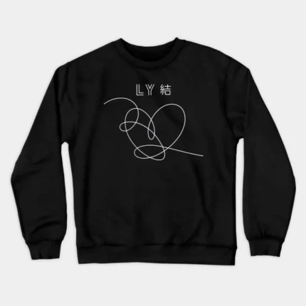KPOP Boys Sweatshirt – Unisex Casual Concert Pullover for Men & Women with Letter Print