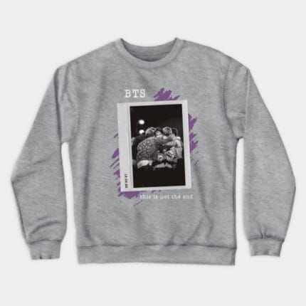 KPOP Boys Sweatshirt – Unisex Casual Concert Pullover for Men & Women with Letter Print