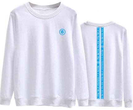 KPOP Boys Sweatshirt – Unisex Casual Concert Pullover for Men & Women with Letter Print