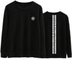 KPOP Boys Sweatshirt – Unisex Casual Concert Pullover for Men & Women with Letter Print