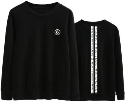 KPOP Boys Sweatshirt – Unisex Casual Concert Pullover for Men & Women with Letter Print