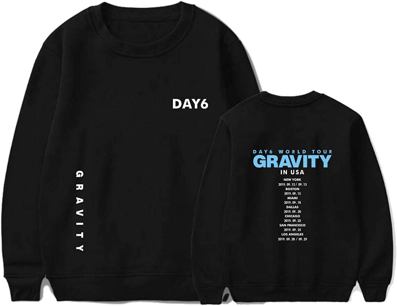 KPOP Boys Sweatshirt – Unisex Casual Concert Pullover for Men & Women with Letter Prin KPOP Boys Sweatshirt – Unisex Casual Concert Pullover for Men & Women with Letter Prin