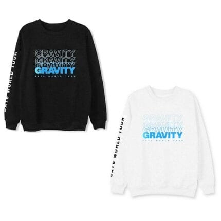 KPOP Boys Sweatshirt – Unisex Casual Concert Pullover for Men & Women with Letter Prin