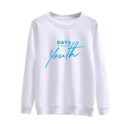 KPOP Boys Sweatshirt – Unisex Casual Concert Pullover for Men & Women with Letter Prin