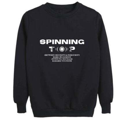 KPOP Boys Sweatshirt – Unisex Casual Concert Pullover for Men & Women with Letter Print