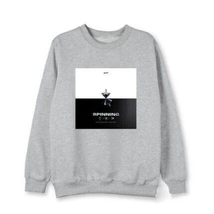 KPOP Boys Sweatshirt – Unisex Casual Concert Pullover for Men & Women with Letter Print