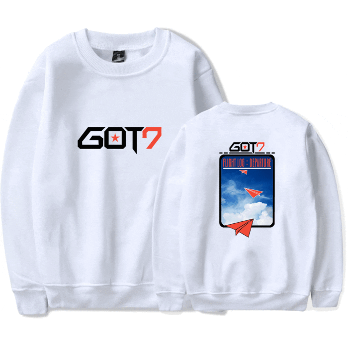 KPOP Boys Sweatshirt – Unisex Casual Concert Pullover for Men & Women with Letter Print