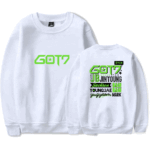 KPOP Boys Sweatshirt – Unisex Casual Concert Pullover for Men & Women with Letter Print