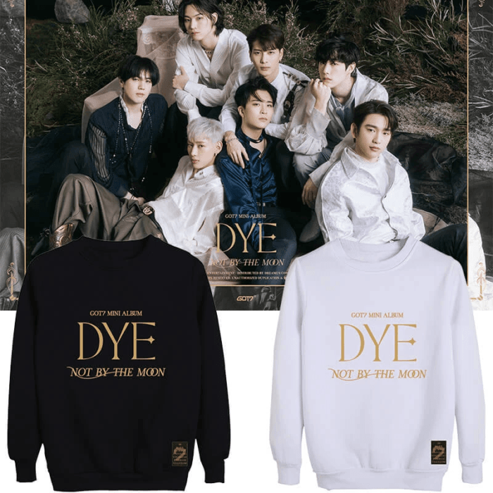 KPOP Boys Sweatshirt – Unisex Casual Concert Pullover for Men & Women with Letter Print