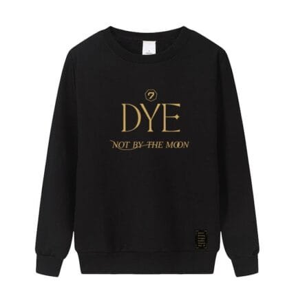 KPOP Boys Sweatshirt – Unisex Casual Concert Pullover for Men & Women with Letter Print