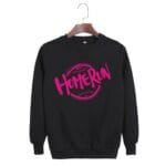KPOP Boys Sweatshirt – Unisex Casual Concert Pullover for Men & Women with Letter Print