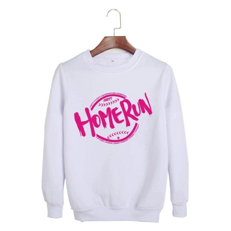 KPOP Boys Sweatshirt – Unisex Casual Concert Pullover for Men & Women with Letter Print