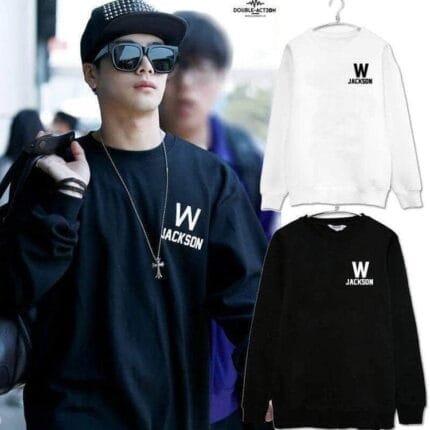 KPOP Boys Sweatshirt – Unisex Casual Concert Pullover for Men & Women with Letter Print