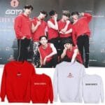 KPOP Boys Sweatshirt – Unisex Casual Concert Pullover for Men & Women with Letter Print