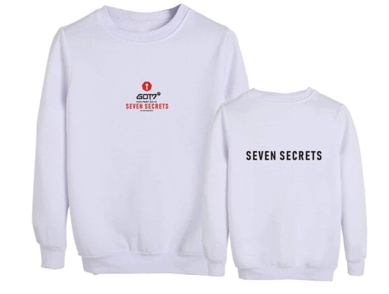 KPOP Boys Sweatshirt – Unisex Casual Concert Pullover for Men & Women with Letter Print
