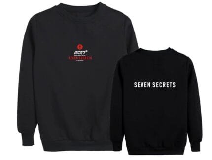 KPOP Boys Sweatshirt – Unisex Casual Concert Pullover for Men & Women with Letter Print