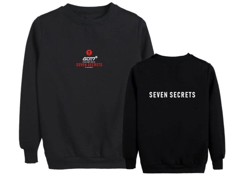 KPOP Boys Sweatshirt – Unisex Casual Concert Pullover for Men & Women with Letter Print