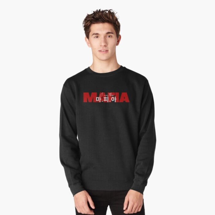 KPOP Boys Sweatshirt – Unisex Casual Concert Pullover for Men & Women with Letter Print
