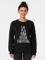 KPOP Boys Sweatshirt – Unisex Casual Concert Pullover for Men & Women with Letter Print