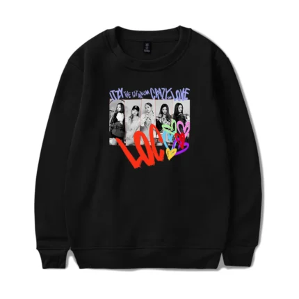 KPOP Boys Sweatshirt – Unisex Casual Concert Pullover for Men & Women with Letter Print