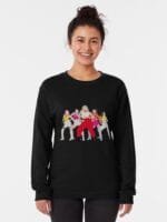 KPOP Boys Sweatshirt – Unisex Casual Concert Pullover for Men & Women with Letter Print