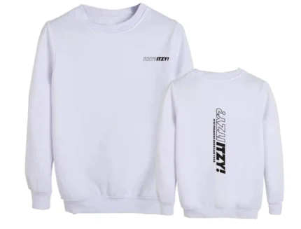 KPOP Boys Sweatshirt – Unisex Casual Concert Pullover for Men & Women with Letter Print