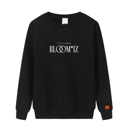 KPOP Boys Sweatshirt – Unisex Casual Concert Pullover for Men & Women with Letter Print