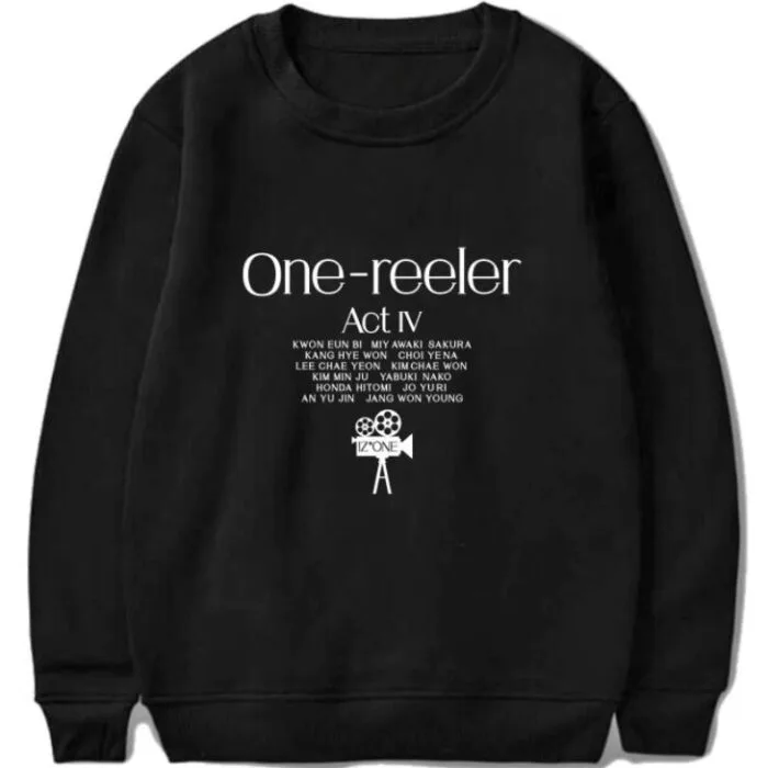 KPOP Boys Sweatshirt – Unisex Casual Concert Pullover for Men & Women with Letter Print