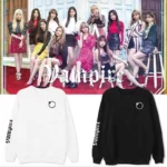 KPOP Boys Sweatshirt – Unisex Casual Concert Pullover for Men & Women with Letter Print