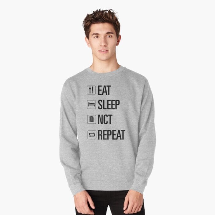 KPOP Boys Sweatshirt – Unisex Casual Concert Pullover for Men & Women with Letter Print